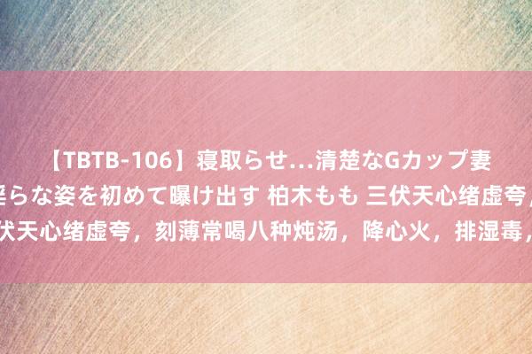 【TBTB-106】寝取らせ…清楚なGカップ妻が背徳感の快楽を知り淫らな姿を初めて曝け出す 柏木もも 三伏天心绪虚夸，刻薄常喝八种炖汤，降心火，排湿毒，健康过夏天