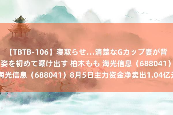 【TBTB-106】寝取らせ…清楚なGカップ妻が背徳感の快楽を知り淫らな姿を初めて曝け出す 柏木もも 海光信息（688041）8月5日主力资金净卖出1.04亿元